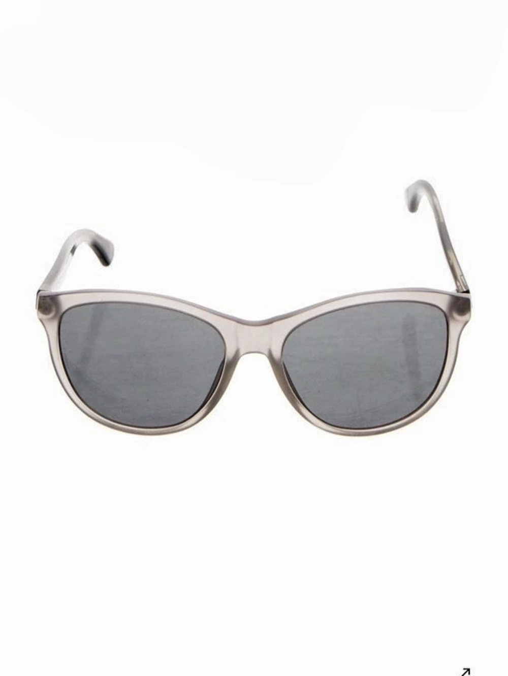 Dolce & Gabbana Wayfarer Tinted Sunglasses Gray and Silver
